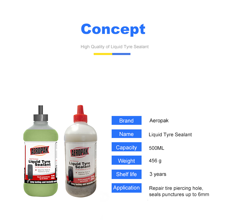 Scooter Wide Application Universal Liquid Tire Sealend